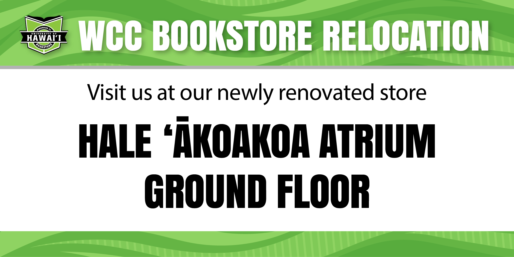Windward Bookstore Relocation