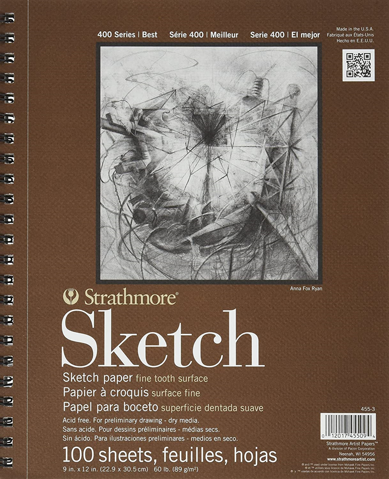 Spiral Bound Sketchbook 9X12 (SKU 11560555192)