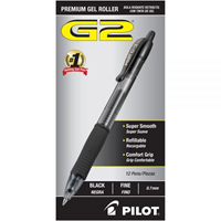 PEN PILOT G2 F .7 BLACK