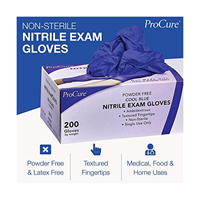 Gloves: Nitrile 200 Count (By Weight)