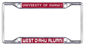 LICENSE PLATE JAR UHWO ALUMNI