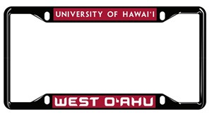 LICENSE PLATE JAR UHWO PUEO